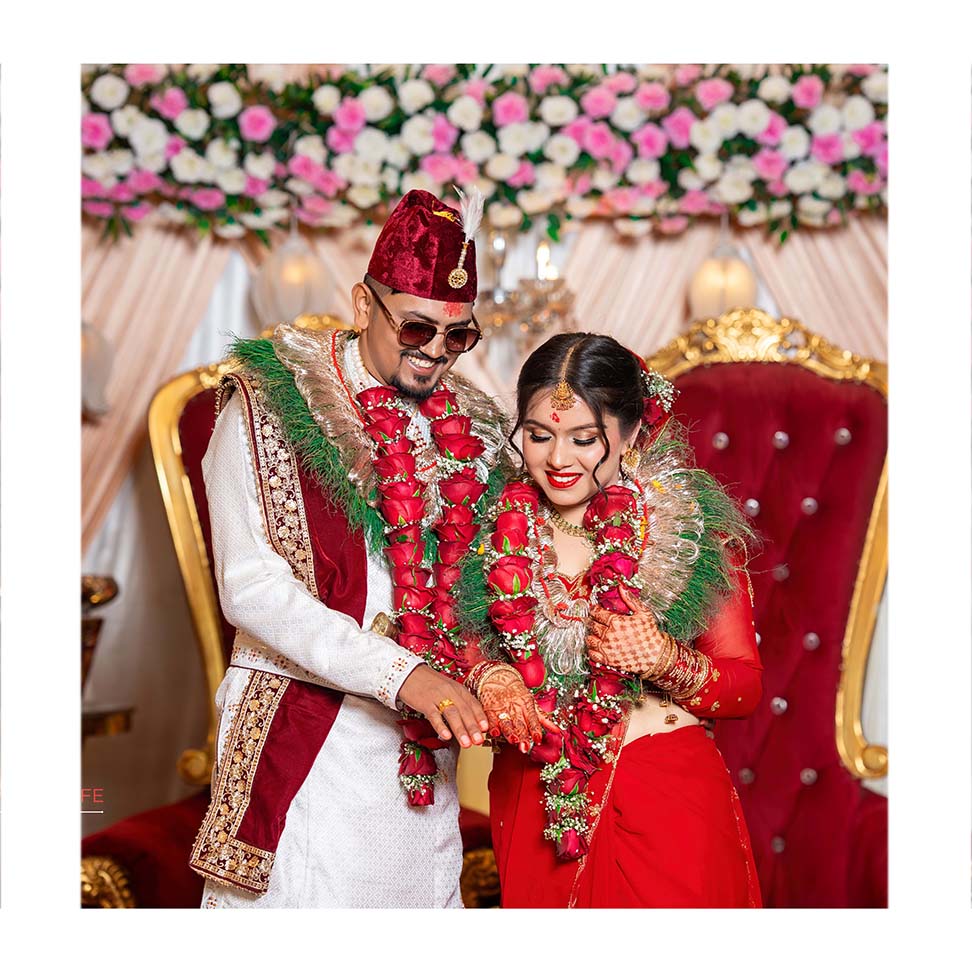 Ganesh & Selexna Wedding in Kathmandu – A Beautiful Beginning